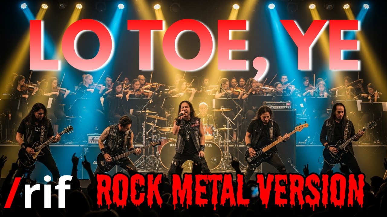 GAHAR!! Lagu /RIF – LOE TOE YE (Metal Rock Cover Version) | Energi Galak, Riff Brutal, Full Power!