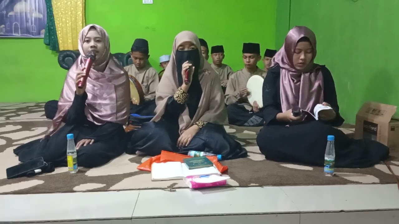 Pra Acara Isra' Mi'raj, huwa ahmadun,ya hanana jiharkah dan do'a rojab