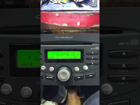 طريقة ادخل كود سي دي سياره شفرليه افيو