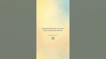 Kebaikan kecil yang tak terlihat bernilai besar di sisi Allah #motivasiislami #selfreminder