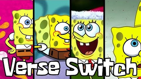 SpongeBob Theme Remake but EVERY VERSE SWITCHES between Normal, Textless, Christmas, and WhoBob!