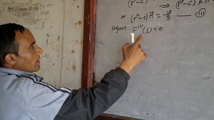 Center of osculating sphere