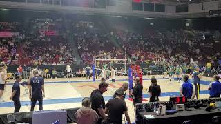 🇧🇷Brazil v. 🇺🇲USA | Hitting Lines | 2023 VNL Week 1 | 4K 60FPS