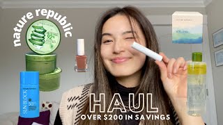 my biggest nature republic (k-beauty) haul to date... | over $200 in savings! screenshot 5