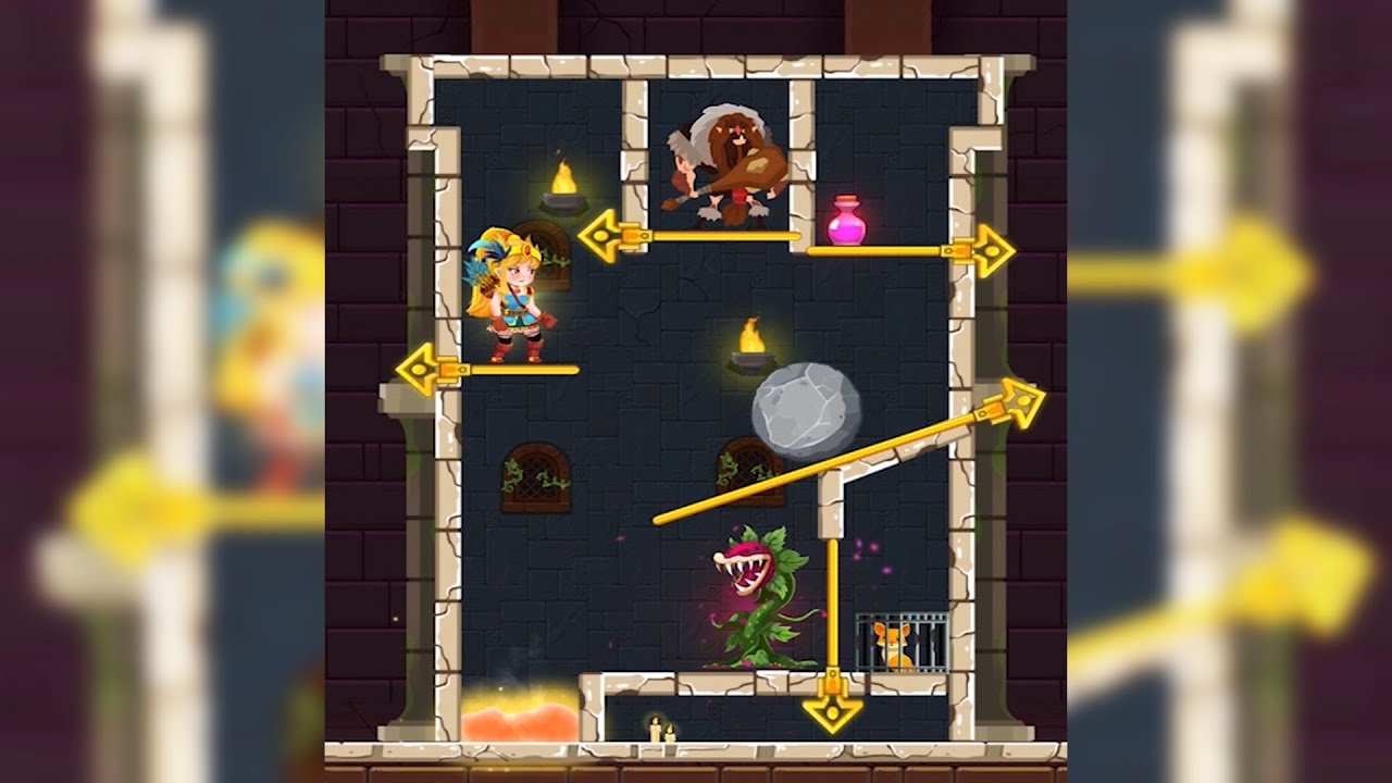 HERO RESCUE 2 - Princess Hero Mode - Gameplay Walkthrough All Levels (Android/iOS)