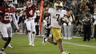 Audric Estime || Notre Dame Fighting Irish Running Back || 2023 Junior Highlights