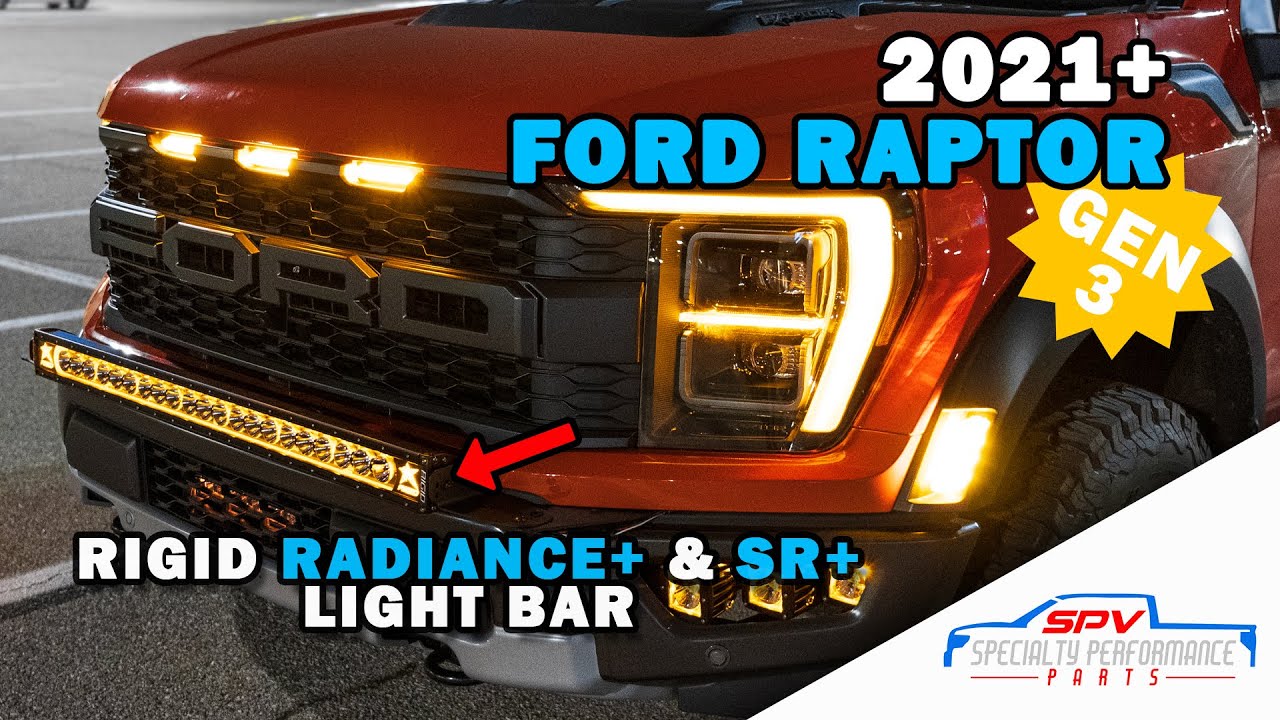 2017-2020 Raptor No Drill Mount with 40 Curved Light Bar Kit