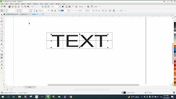 Corel Draw Tips & Tricks Power Clip TEXT in Graph Paper