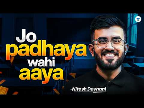 NEET 2026 | Jo Padhaya Wahi Aaya! | 50 Topics Exact Match | Nitesh Devnani