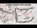 Tolkiens incredible map of middleearth  great maps explained