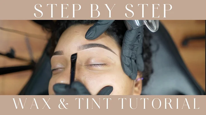 Eyebrow Waxing and Tinting Tutorial