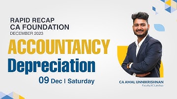 Lakshya IIC |  Rapid Recap -CA Foundation  Exam Revision Dec