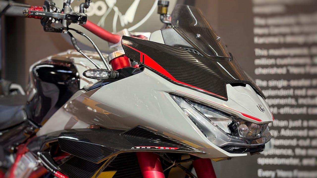 Finally, Hero Karizma XMR 210 Limited Edition - Half Faired