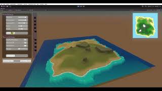 Textured Procedural Terrain System show off