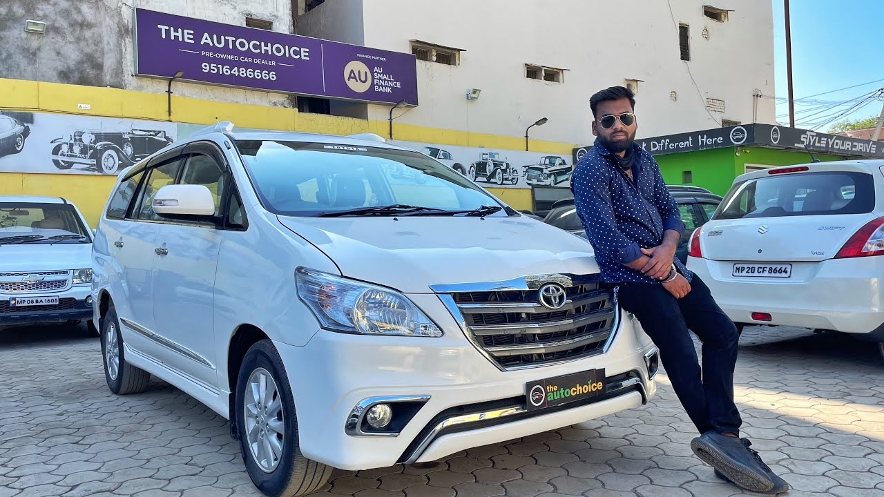 भाई जबरदस्त Deal है Second hand Innova top model for sale at
