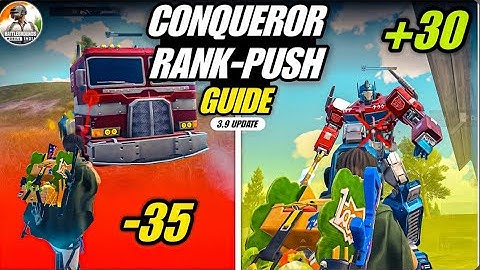 How To Push CONQUEROR Guide In BGMI 2025!BGMI 3.9 Update Tips & Tricks | #bgmi #pubgmobile