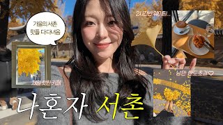 [vlog].˳⁺⁎나혼자 서울여행˚⁎⁺˳가을 서촌 완벽코스🍁 | 감성카페&쇼룸&소품샵 추천 | 카멜커피,나흐바,보안카페,Ofr,홈오브하이,흐꺙