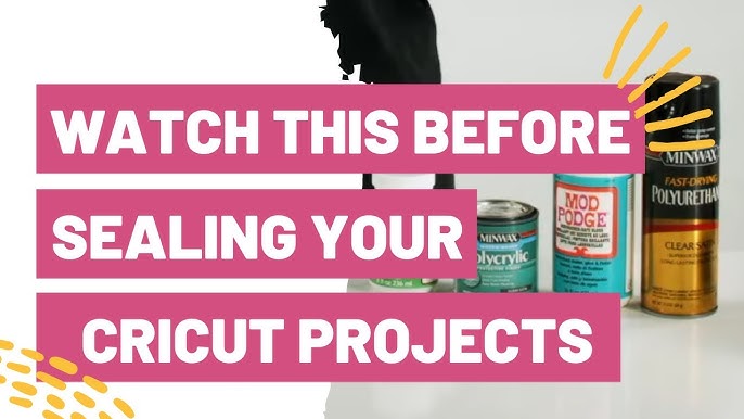 Sealing Cricut Projects? LISTEN UP! Why All Sealers Actually Take 28 Days  To Cure! 