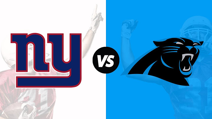 🔴Carolina Panthers vs New York Giants Live stream | NFL Week 10