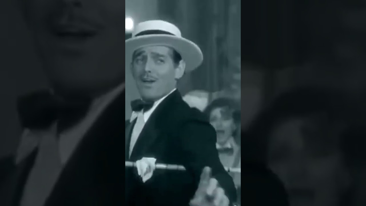 85 years ago Clark Gable performed Irving Berlin's 'Puttin' On The Ritz' in the film Idiot's Delight