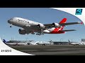 Real flight simulator  timelapse  airbus a320200  marseille mrs   nice nce