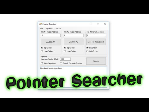 Basic Pointer Searcher Application