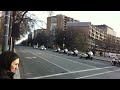 Obama on the way to Richard Holbrooke's memorial service