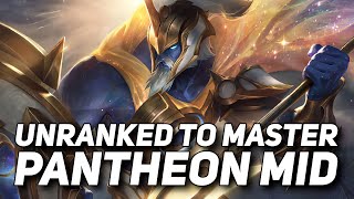 Unranked to Master Pantheon Mid