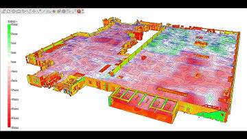 Checking Floor Flatness using Laser Scans in n4ce 4.40
