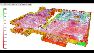 Checking Floor Flatness using Laser Scans in n4ce 4.40