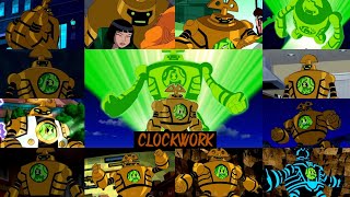 All clockwork transformations in all Ben 10 series