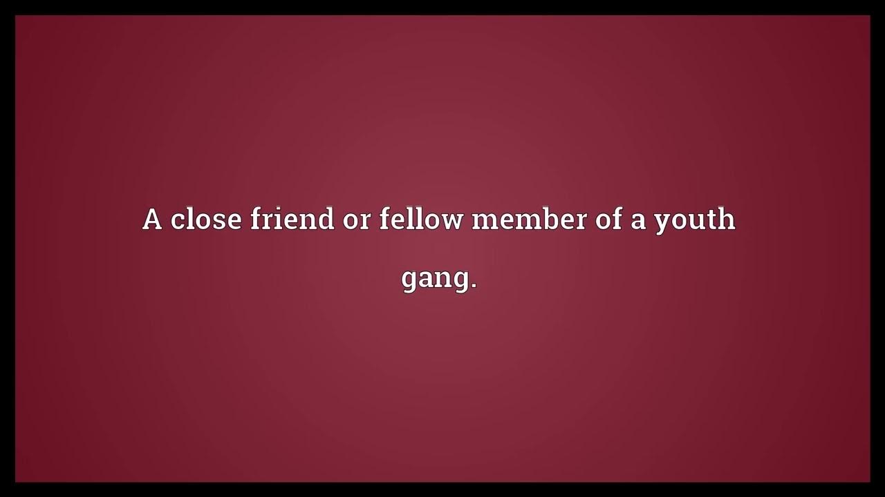 Homie Meaning YouTube