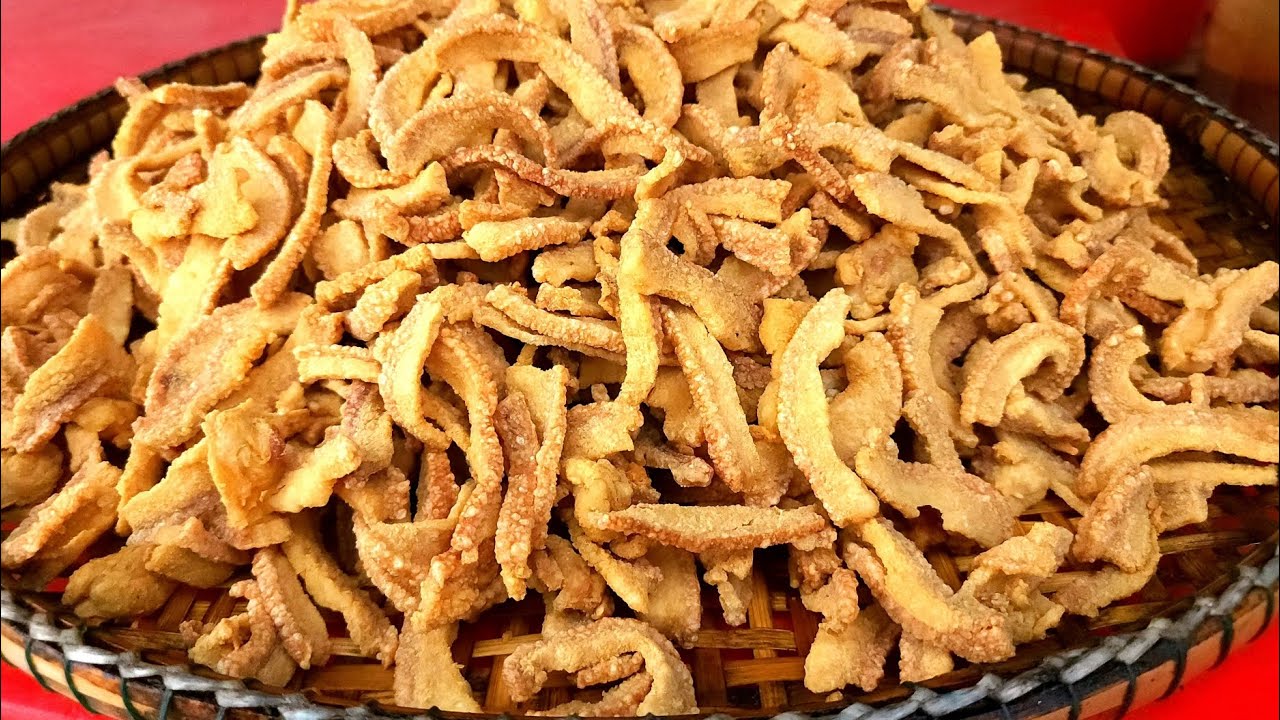 สอนทำกากหมูทอดสูตรเร่งด่วน สูตรทำขายตลาดนัด สอนโดยแม่ค้าเอง  สูตรบาง(หมูกระจกติดหนัง) กรอบมากกรอบนาน