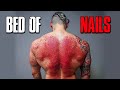 The WORST PAIN I've Tried | BED OF NAILS Pressure Point Therapy | Before & After
