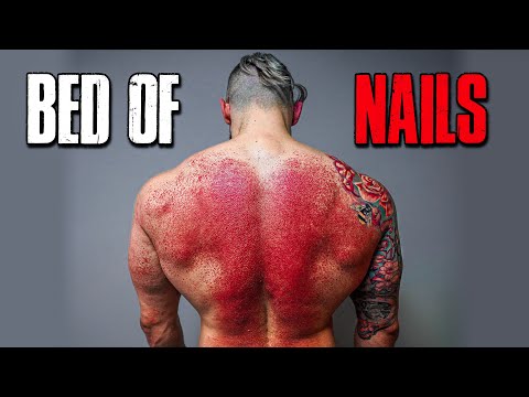 The WORST PAIN I've Tried | BED OF NAILS Pressure Point Therapy | Before & After