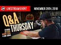 Q&A Thursday: We Answer YOUR Detailing Questions! | November 29th, 2018 | THE RAG COMPANY