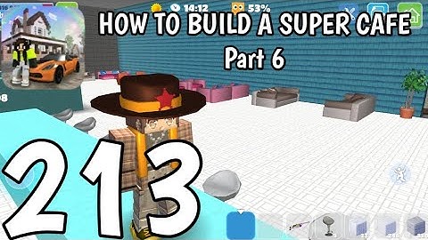 School Party Craft - Build a Super Cafe Part 6 - Gameplay Walkthrough Part 213 (iOS, Android)