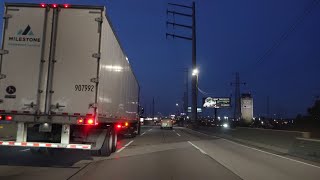 Naperville to Chicago I-88/I-294/I-90 Highway (No Talk, No Music) 4K POV ASMR