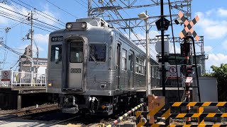 南海6000系6001F 各停なんば行き 萩原天神駅発車