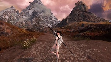 SKYRIM Spear Animation Test