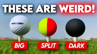 STRANGEST BALLS in golf…..one of them is brilliant!