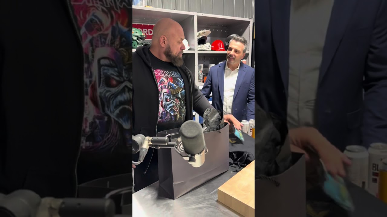 Cadeaux pour notre invité Sébastien Schneeberger