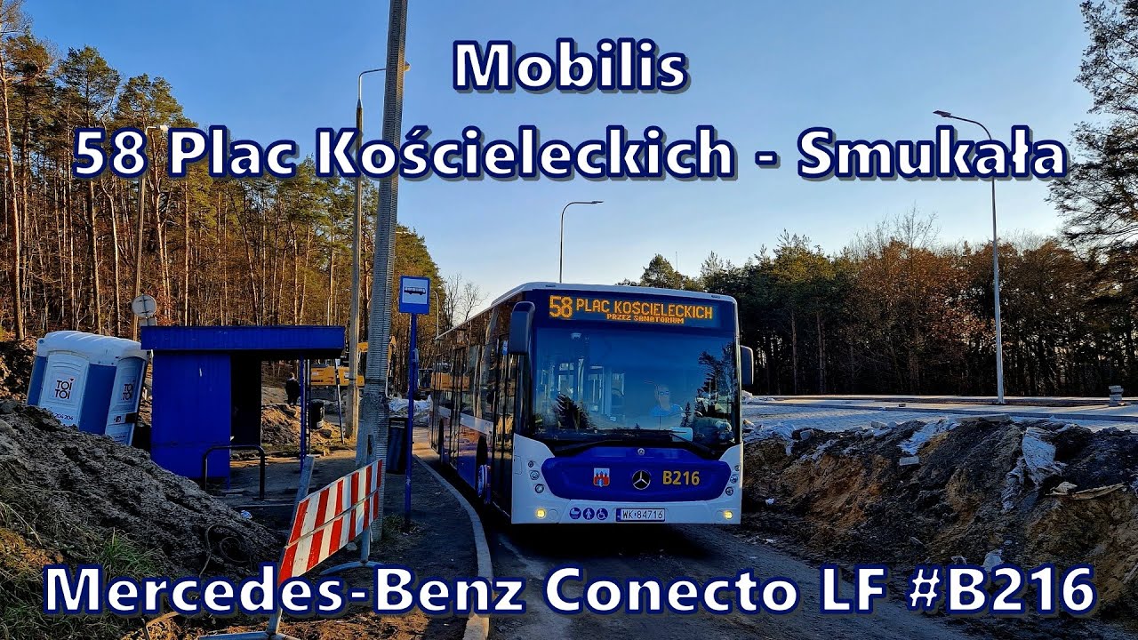 Mobilis - linia 58, Mercedes-Benz Conecto LF #B216
