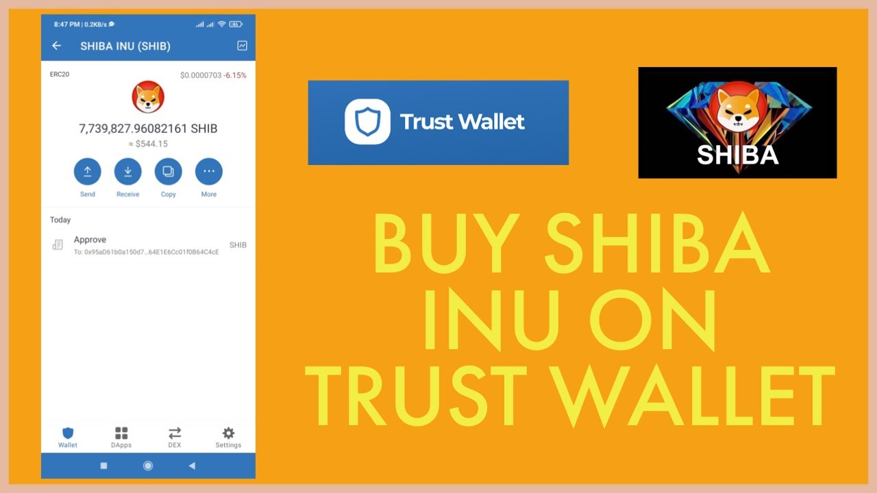 Shiba INU: How to Buy Shiba on Trust Wallet 2022? - YouTube