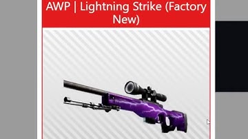Awp Lightning Strike!