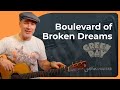Boulevard of Broken Dreams by Green Day | Guitar Lesson