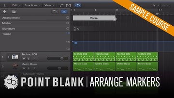 Using Arrange Markers in Logic Pro X