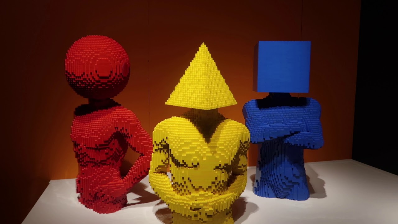 LEGO Fun! Art of the Brick exhibit YouTube