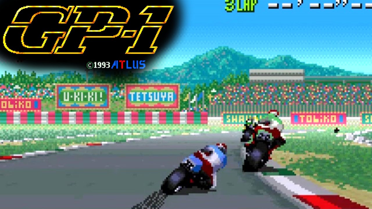 GP-1 ... (SNES) 60fps Gameplay - YouTube