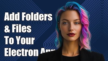 How to Add Folders and Files to Electron Build with Electron-Builder